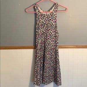 Floral Dress with cut outs